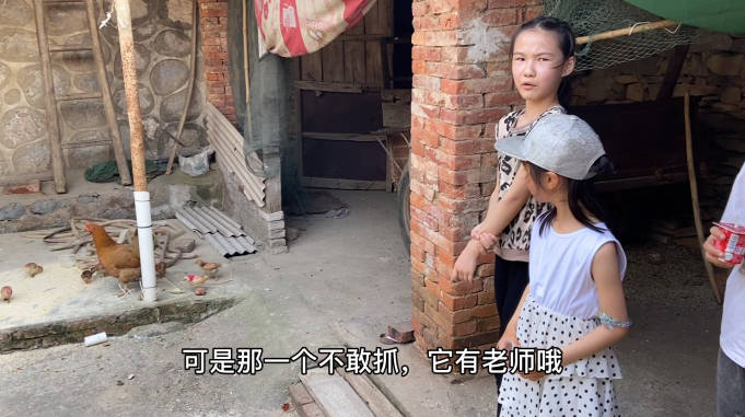 小娜子和伙伴闲得无聊,在家捉小鸡还放到水里泡澡,被奶奶臭骂