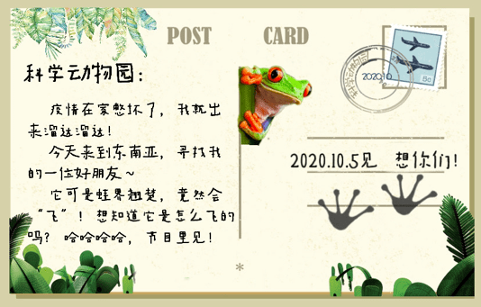 国庆长假,您的旅行蛙寄来了明信片……