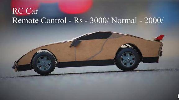 如何用纸板制作汽车模型