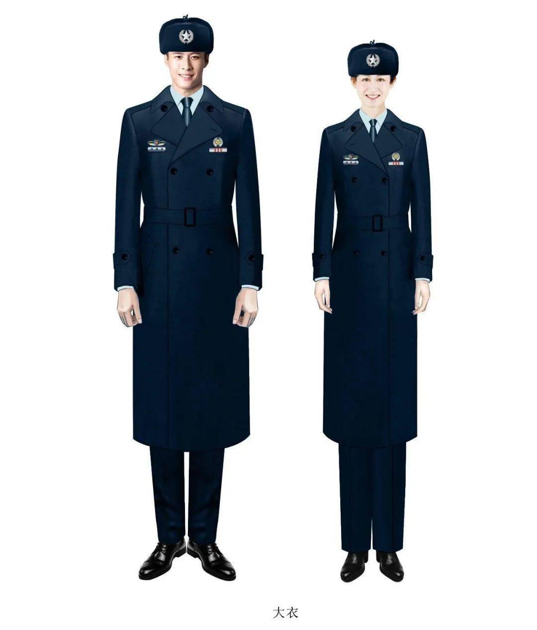 文职服饰新时代军队文职人员标志服饰