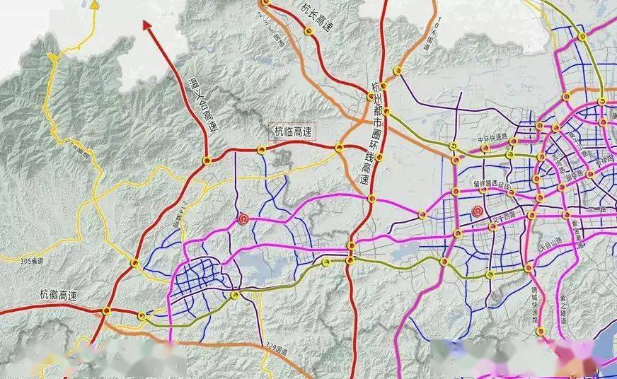 临安北部将新增一条杭临高速,东接杭州都市圈环线高速,西接温义合高速