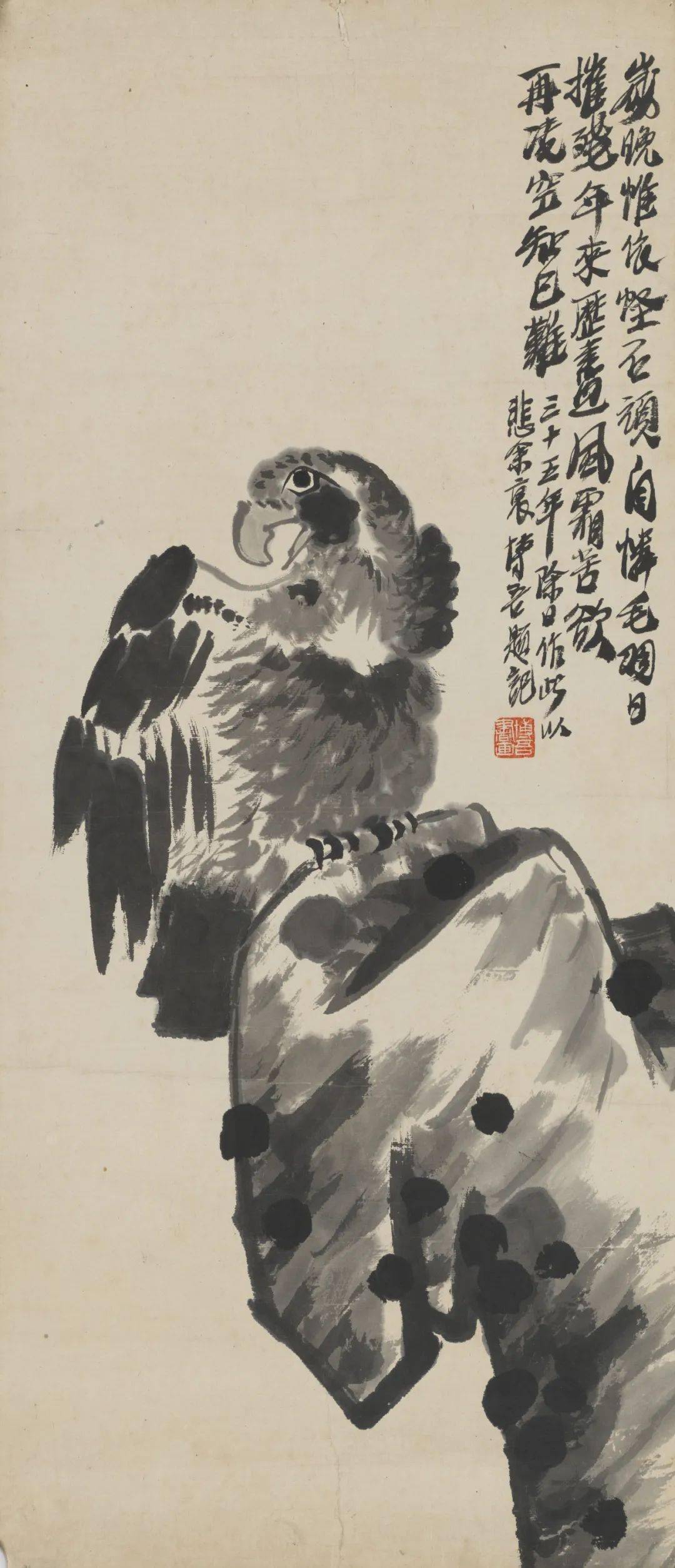 陶博吾写意花鸟天真率意