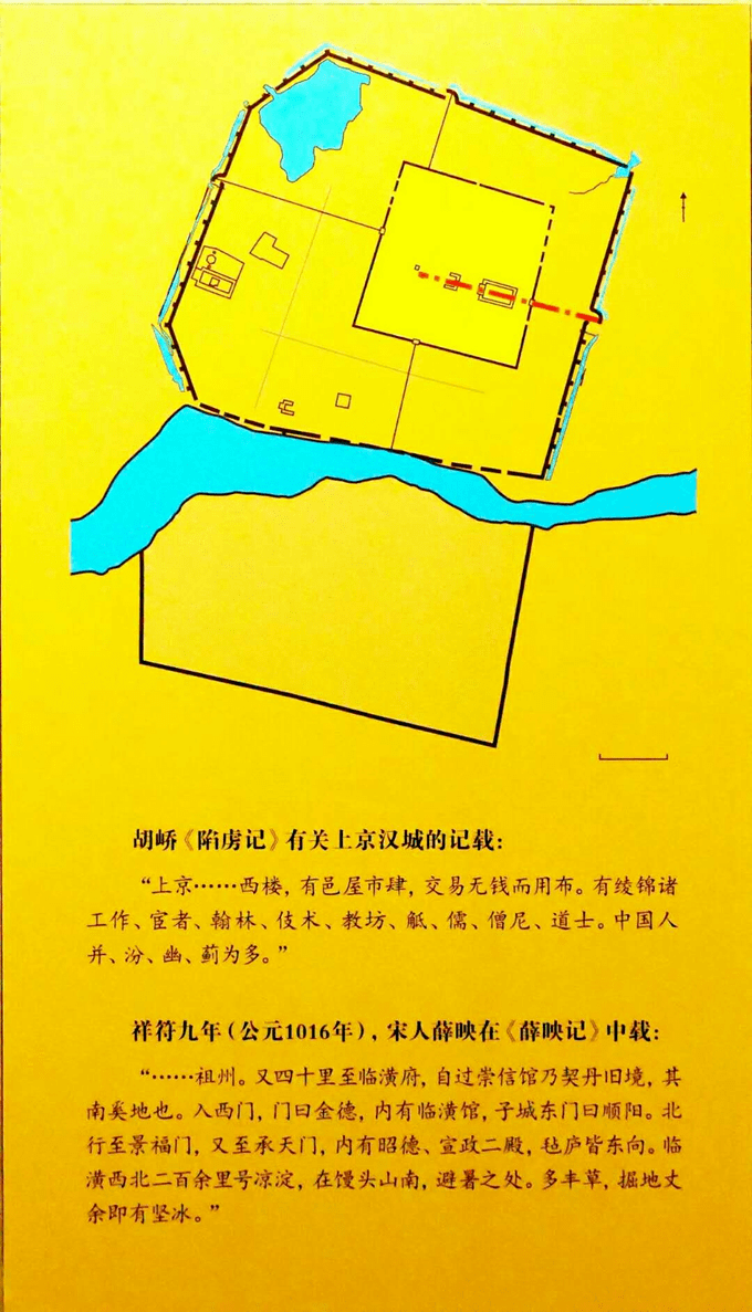 辽上京 平面图图片