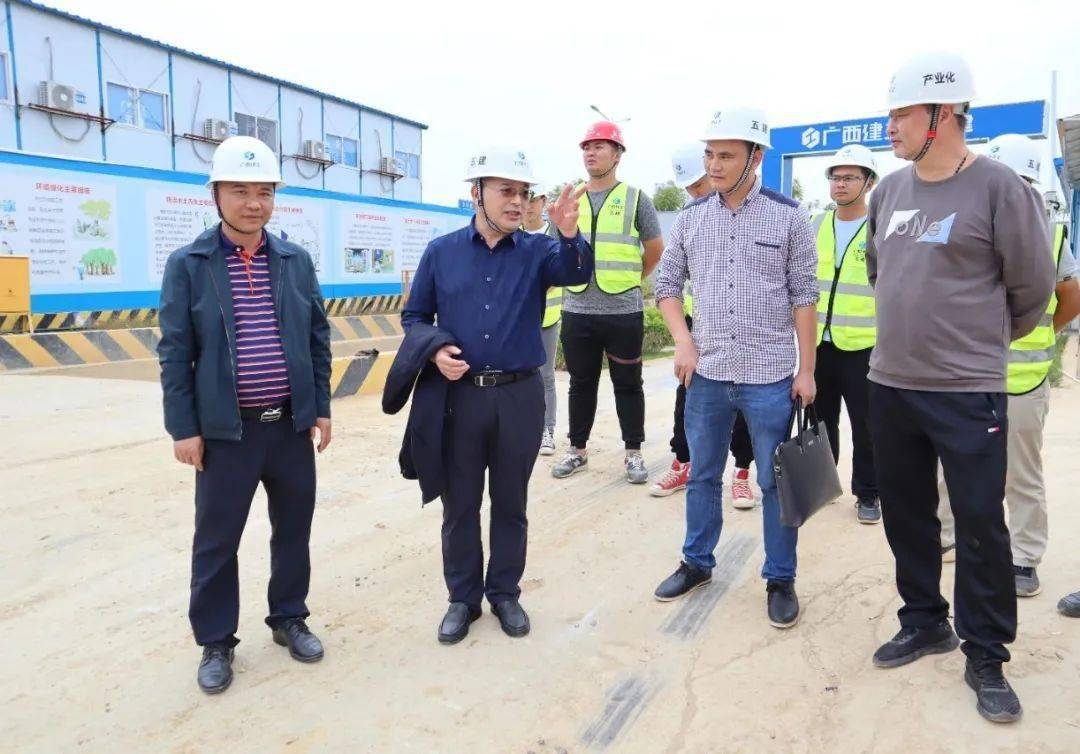 黄诚到公司柳州市城市档案中心项目调研指导