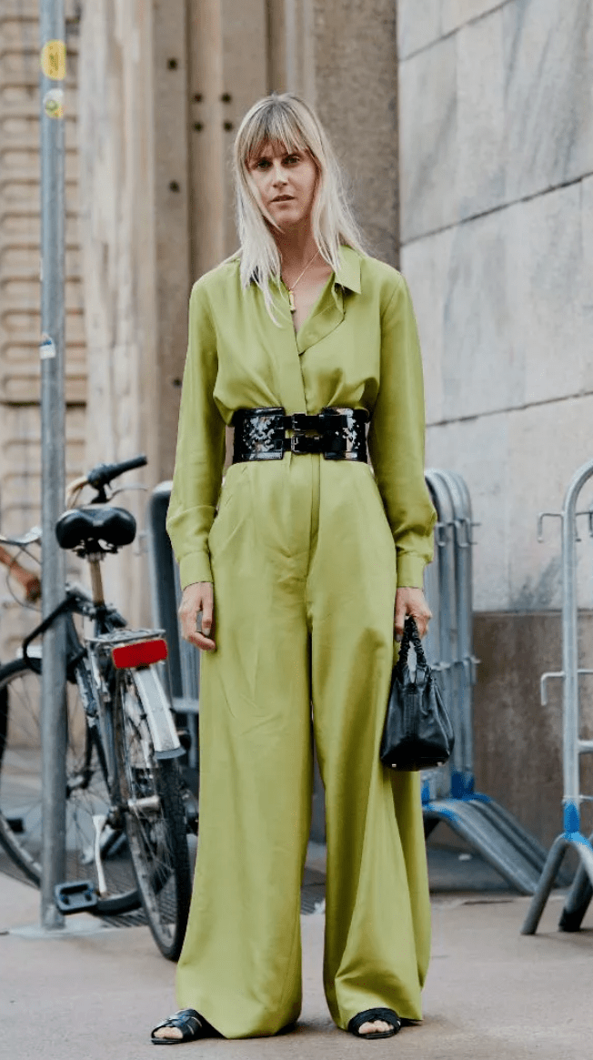 穿搭2020秋冬绿色最流行