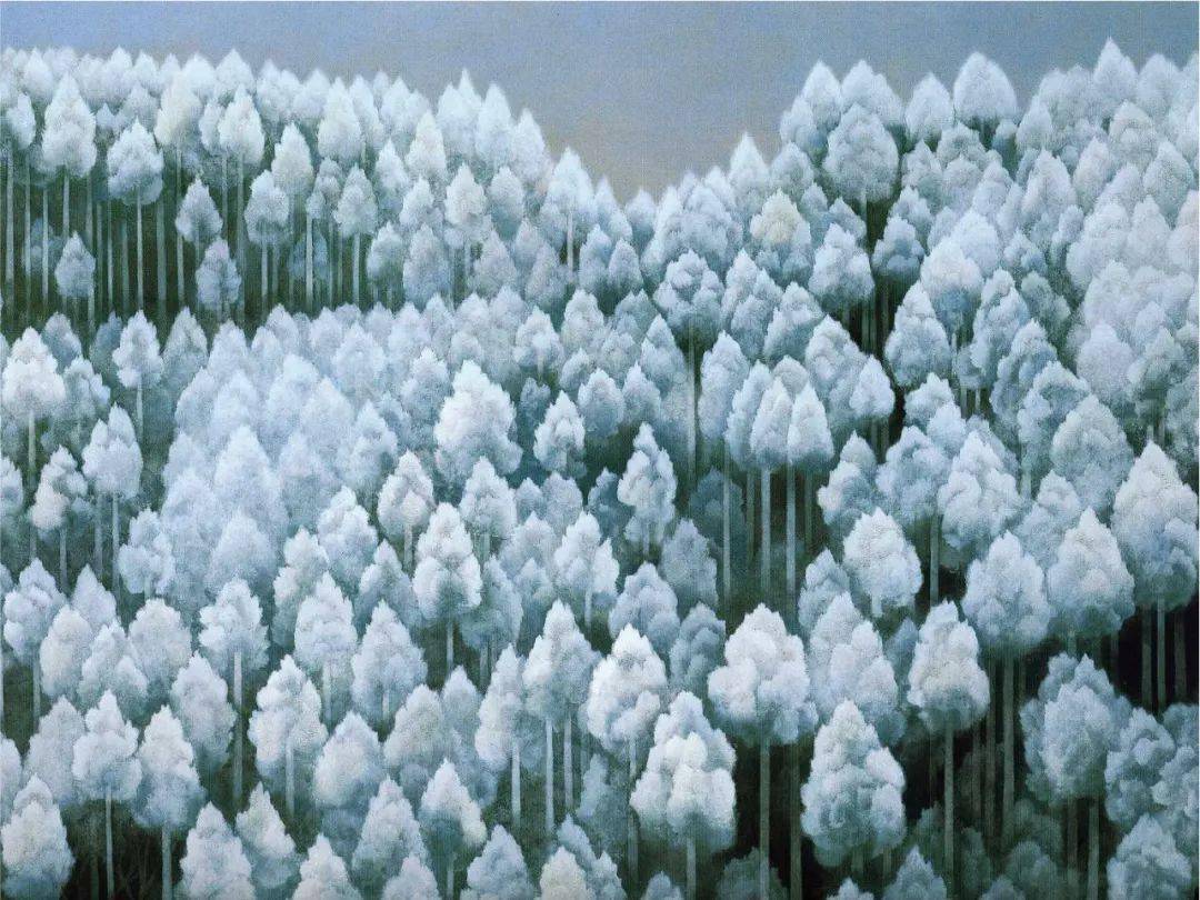 绘画东山魁夷的风景画