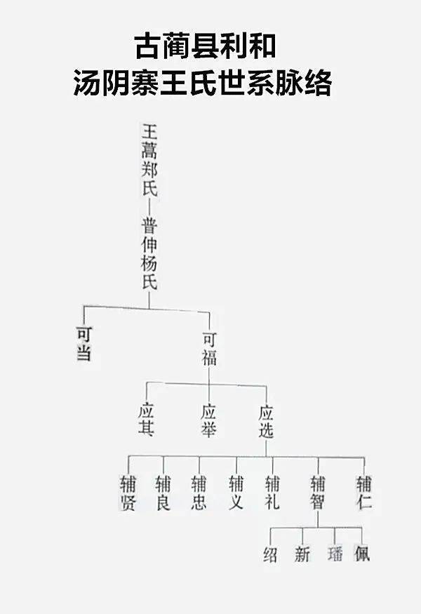 四川省古蔺县皇华镇利和汤阴寨王氏家族简介