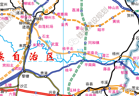 重磅经过藤县蒙江的柳梧铁路将于2021年底前开工建设