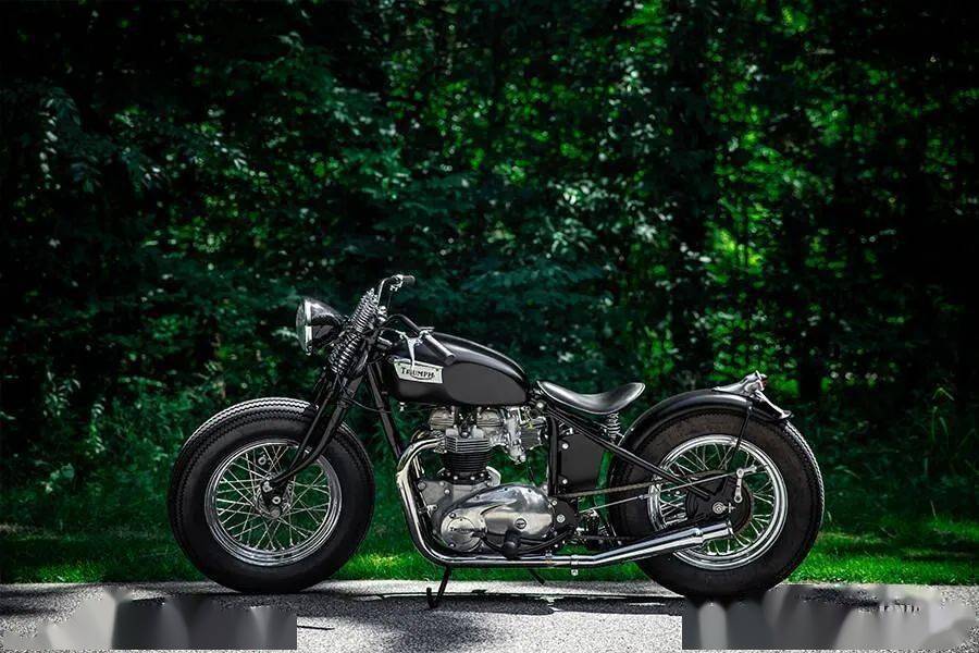 图赏丨这才是凯旋的感觉68年老凯旋650改装