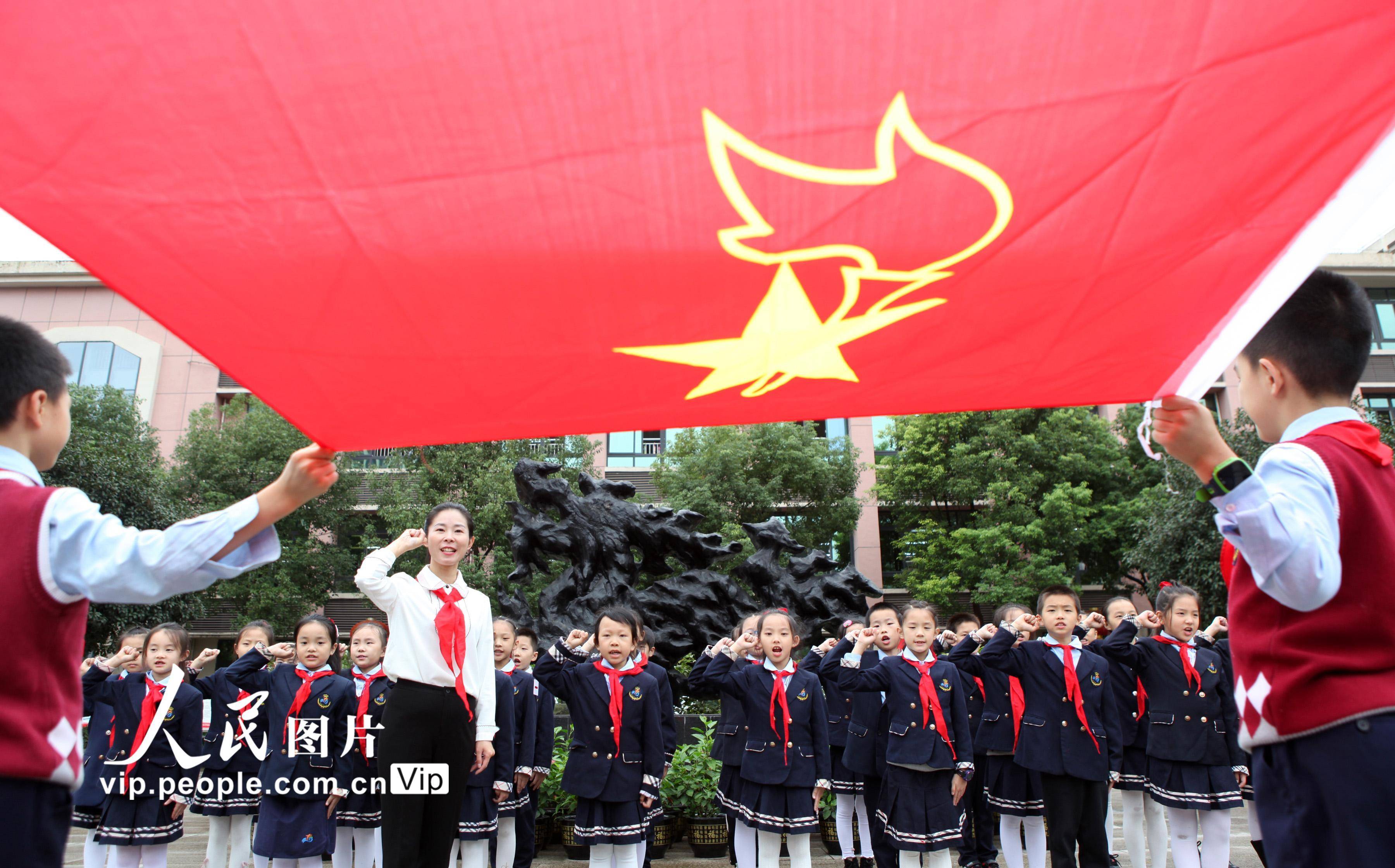 中国少年先锋队成立图片