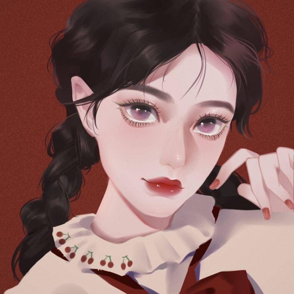 美丽俏皮个性女孩头像