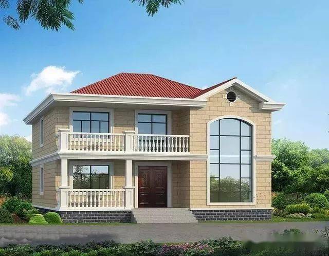 2020年最受欢迎的8款农村自建房别墅,主体造价均不超30万!_设计