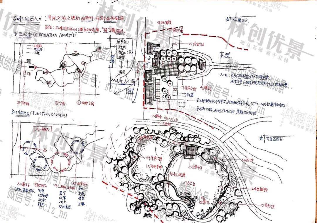 公開課山體處理舊園改造複雜地形下園路體系構建石峰公園案例分析