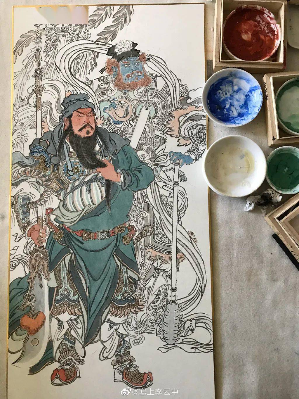 学的设计,却是连环画《西游记》成就了他!_李云中