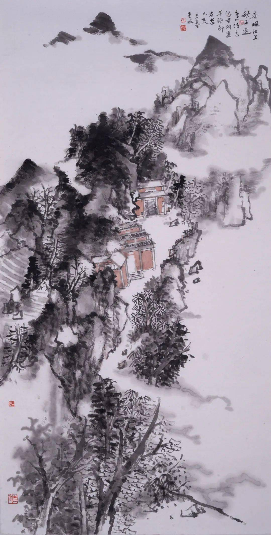 展讯 ▎籍籁闻钺——段孝敏山水画作品展即将在潍坊展出