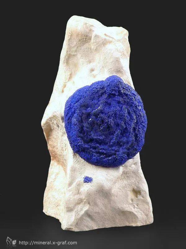 蓝铜矿晶体图片鉴赏_手机搜狐网