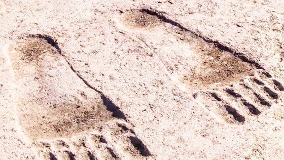 世界未解之谜神庙内的巨人脚印到底有什么秘密