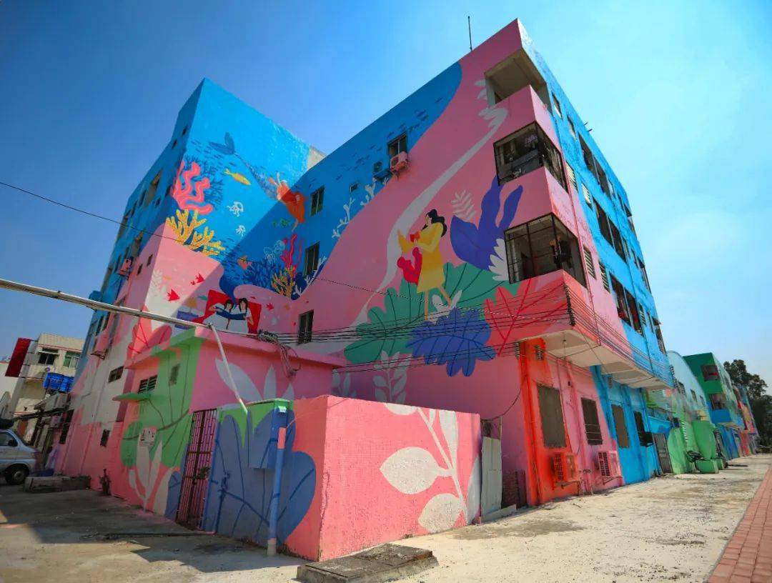 好色攻略8000㎡彩虹墙变网红打卡点大片随手拍