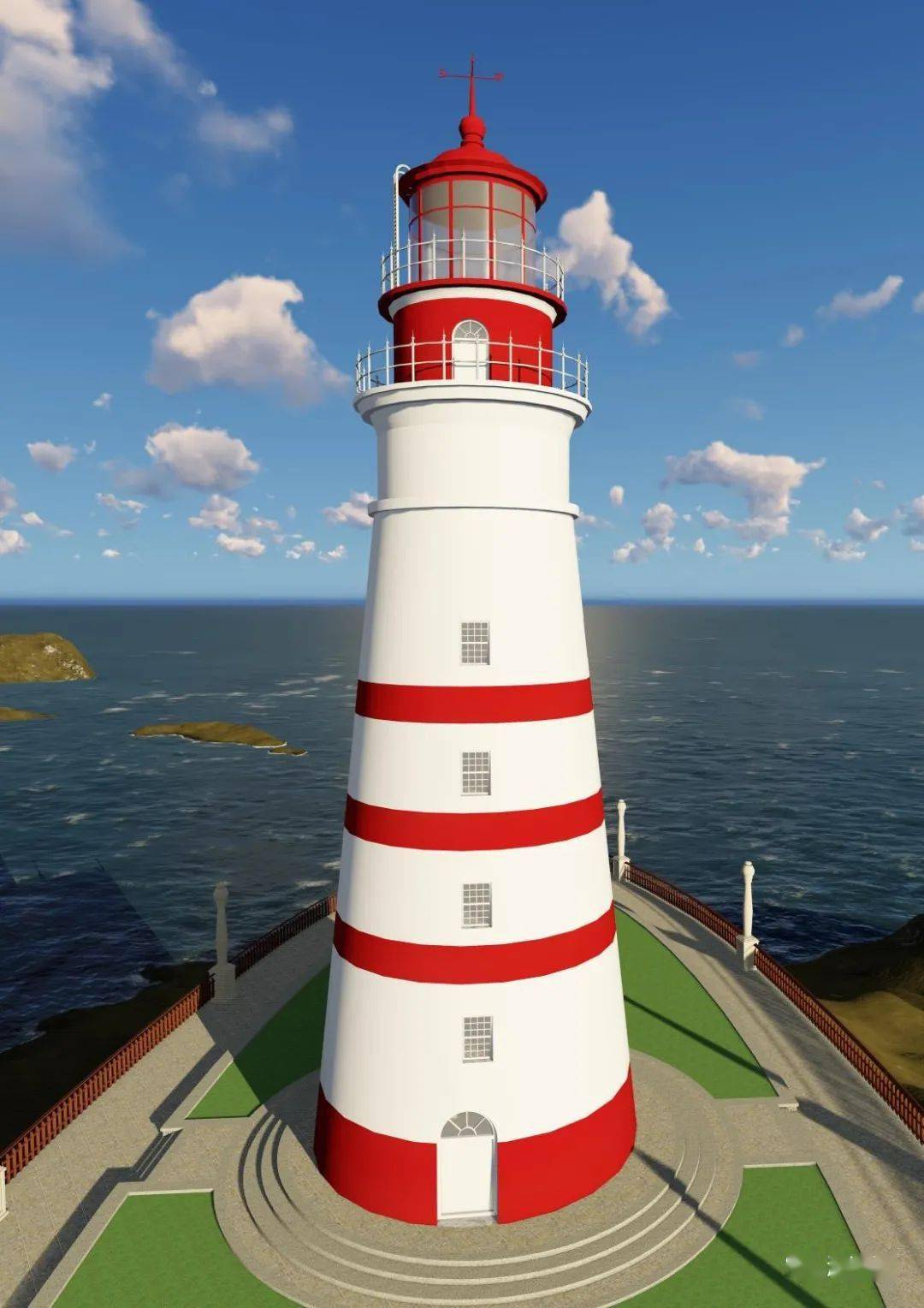 五选一黄岐航标灯塔外观由你定