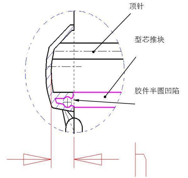 ug模具结构资料 二次顶出与延时顶出机构_顶针