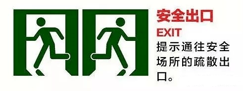 【社区安全】认识消防安全标识,寻找生命通道!_标志