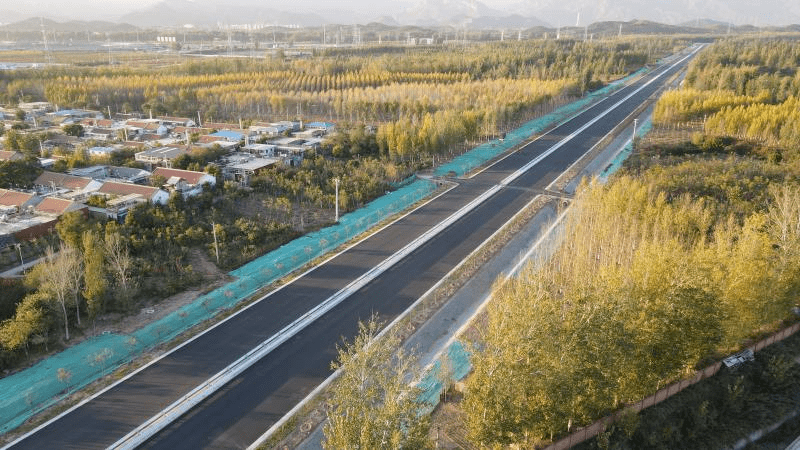 【最新消息】通怀路(密云段)道路工程全线贯通