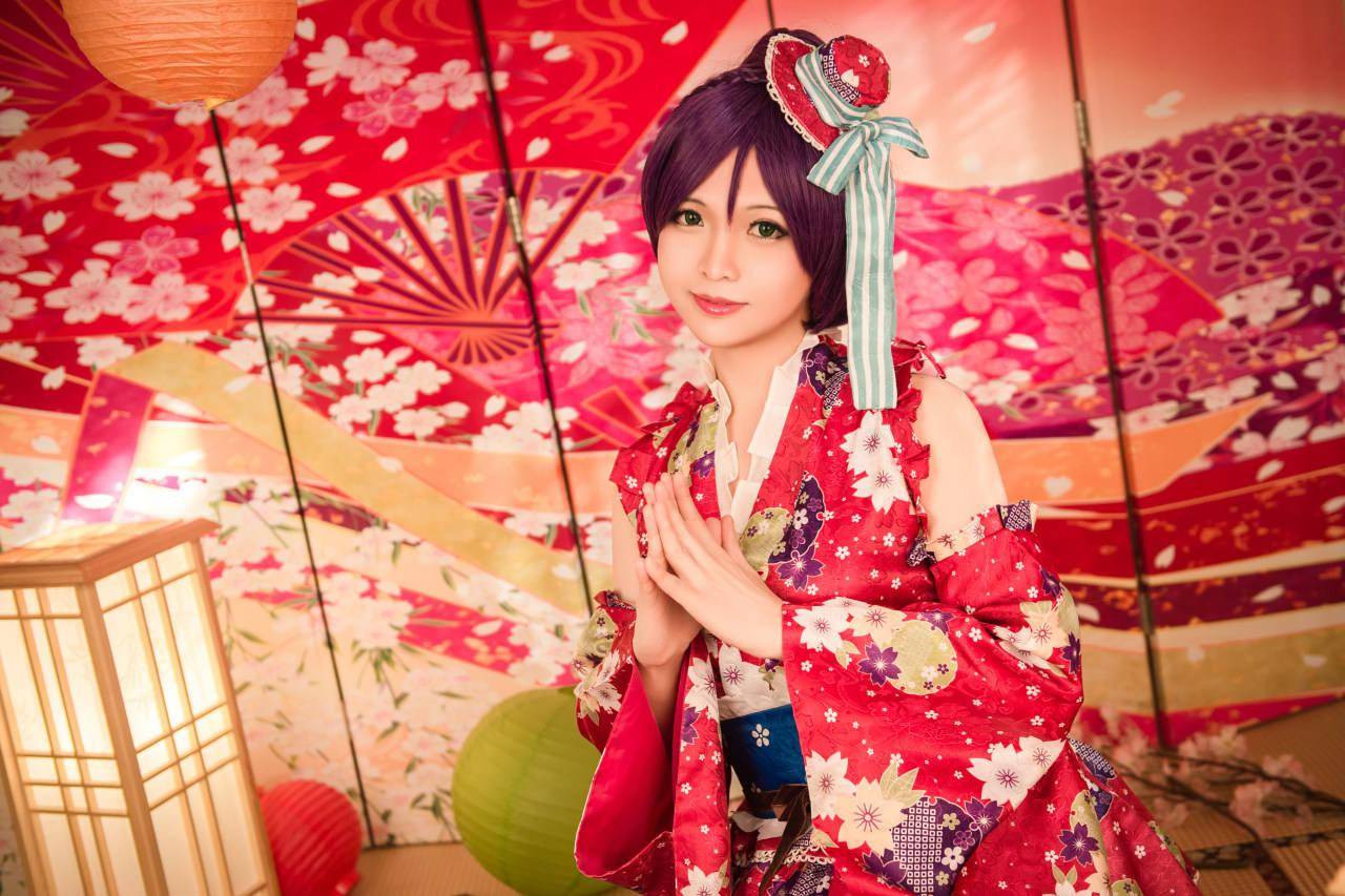 【lovelive!】东条希浴衣觉醒cosplay