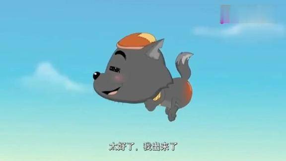 灰太狼以为战狼传说会帮自己逃脱,真是异想天开