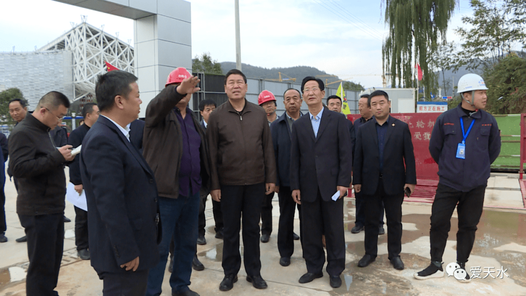 时政王军调研天水市重点文旅项目