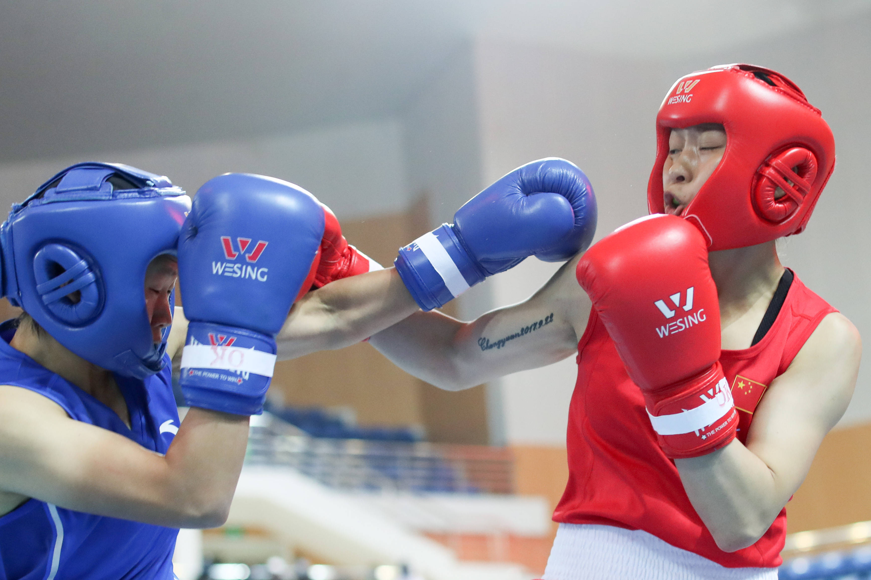 拳击全国女子锦标赛常园晋级四强