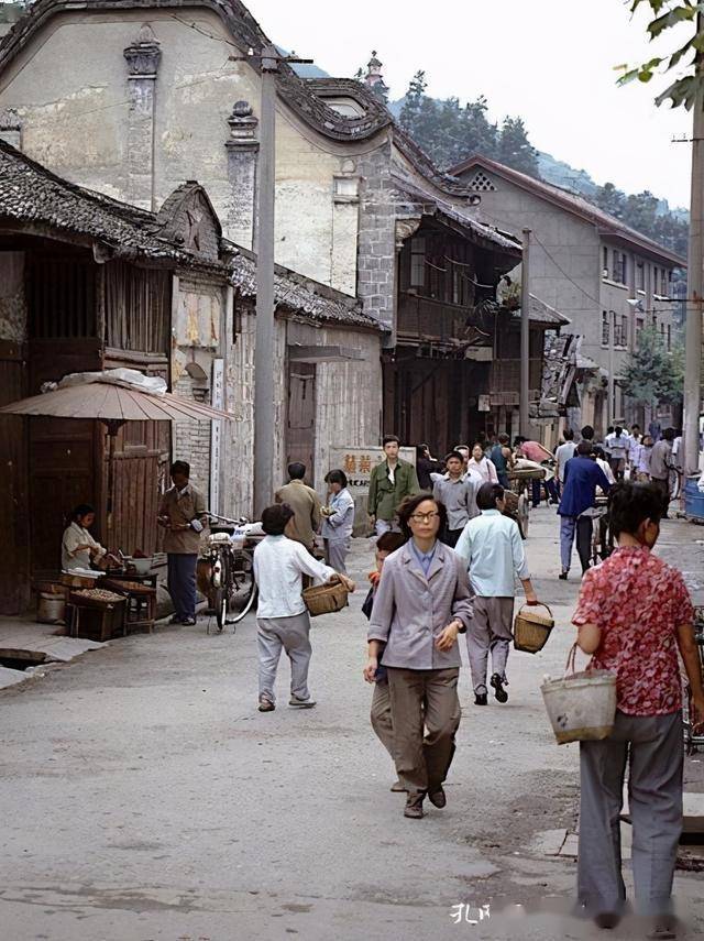 历史影像四川都江堰1985年