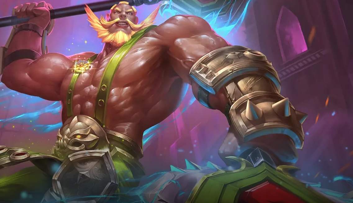 王者荣耀:爱心之斧的正义冲击! 程咬金玩法与思路_技能