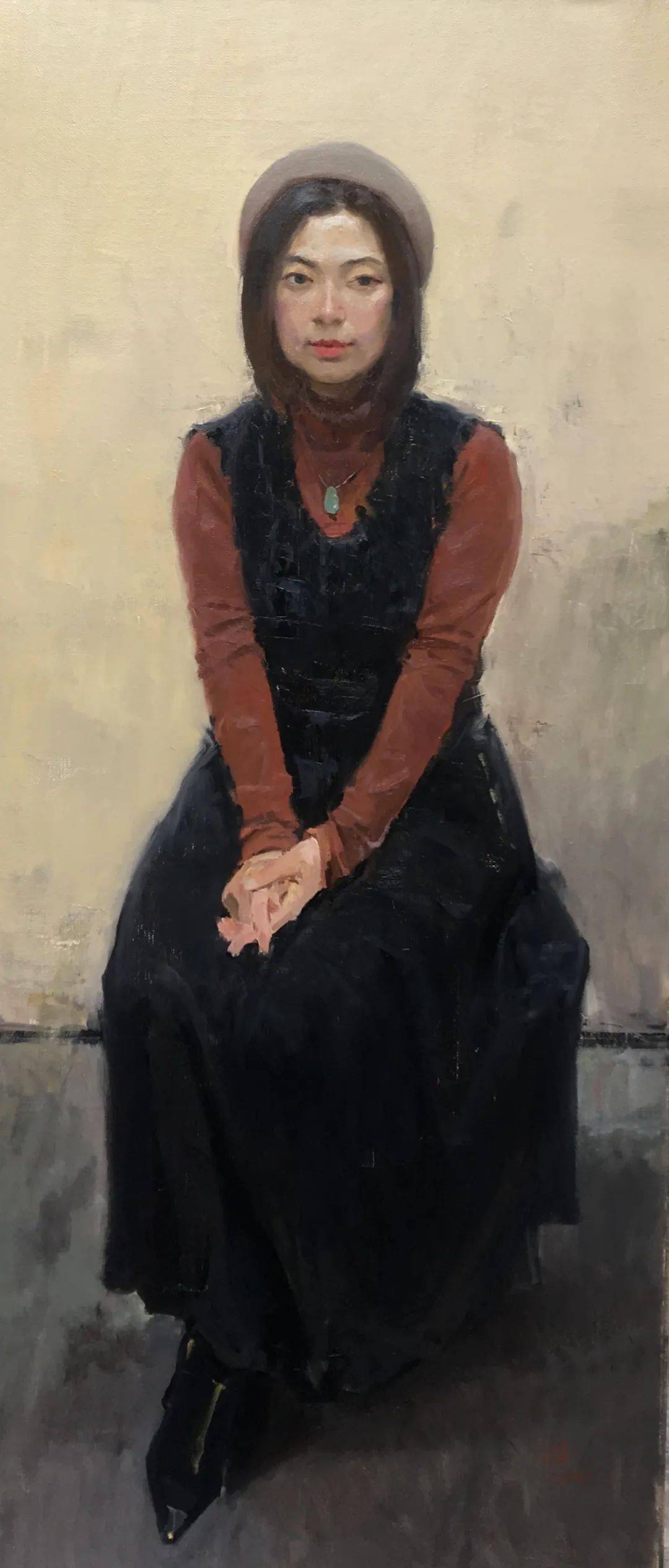 中国美院油画系主任封治国肖像系列作品