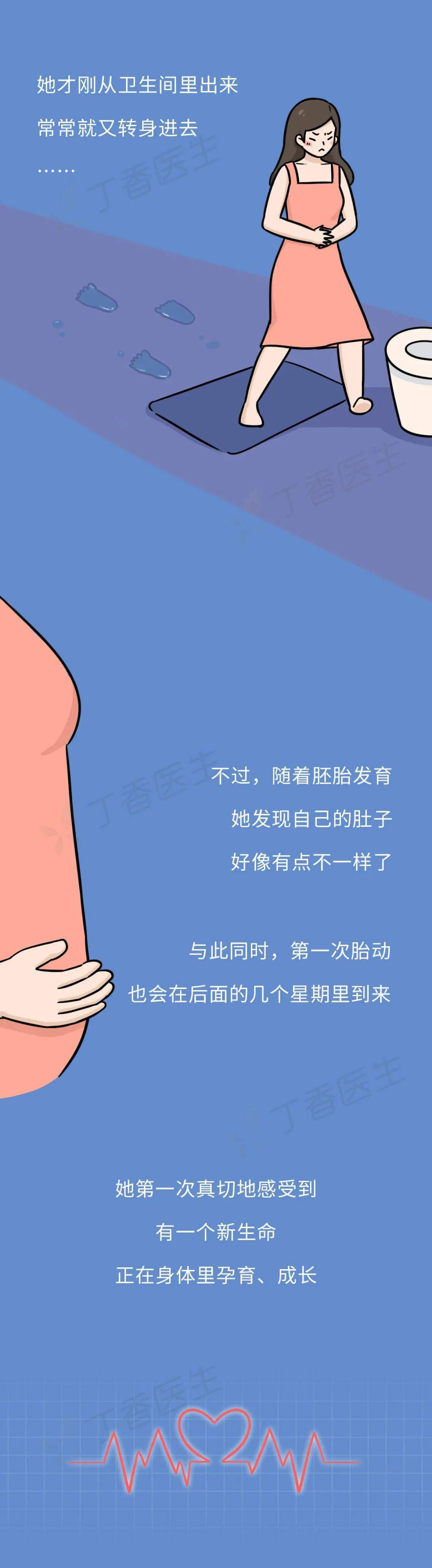 一張圖看懂懷孕身體全變化,當媽沒你想的那麼容易