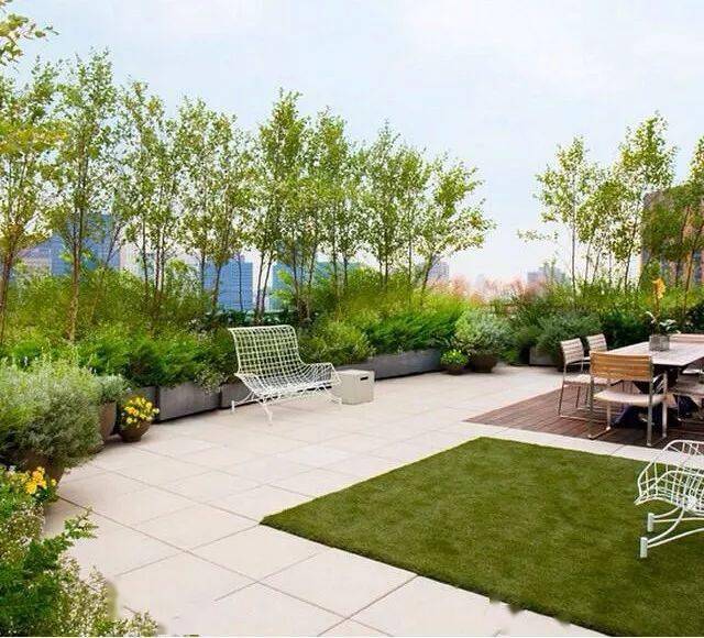 家庭型露台景观有这几种,你家更适合哪种呢?_草坪