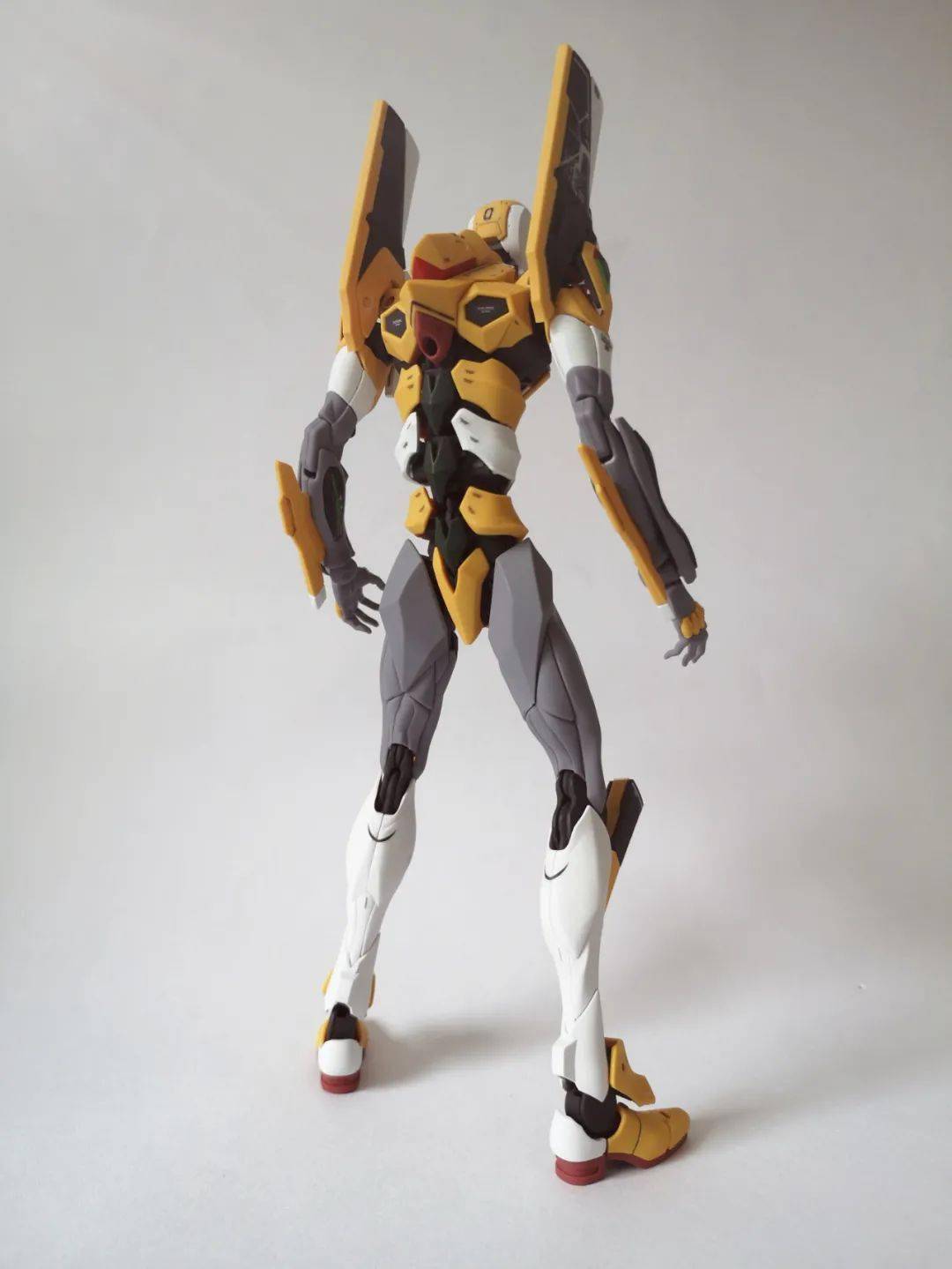 rg 零号机普通版,素组效果也不错