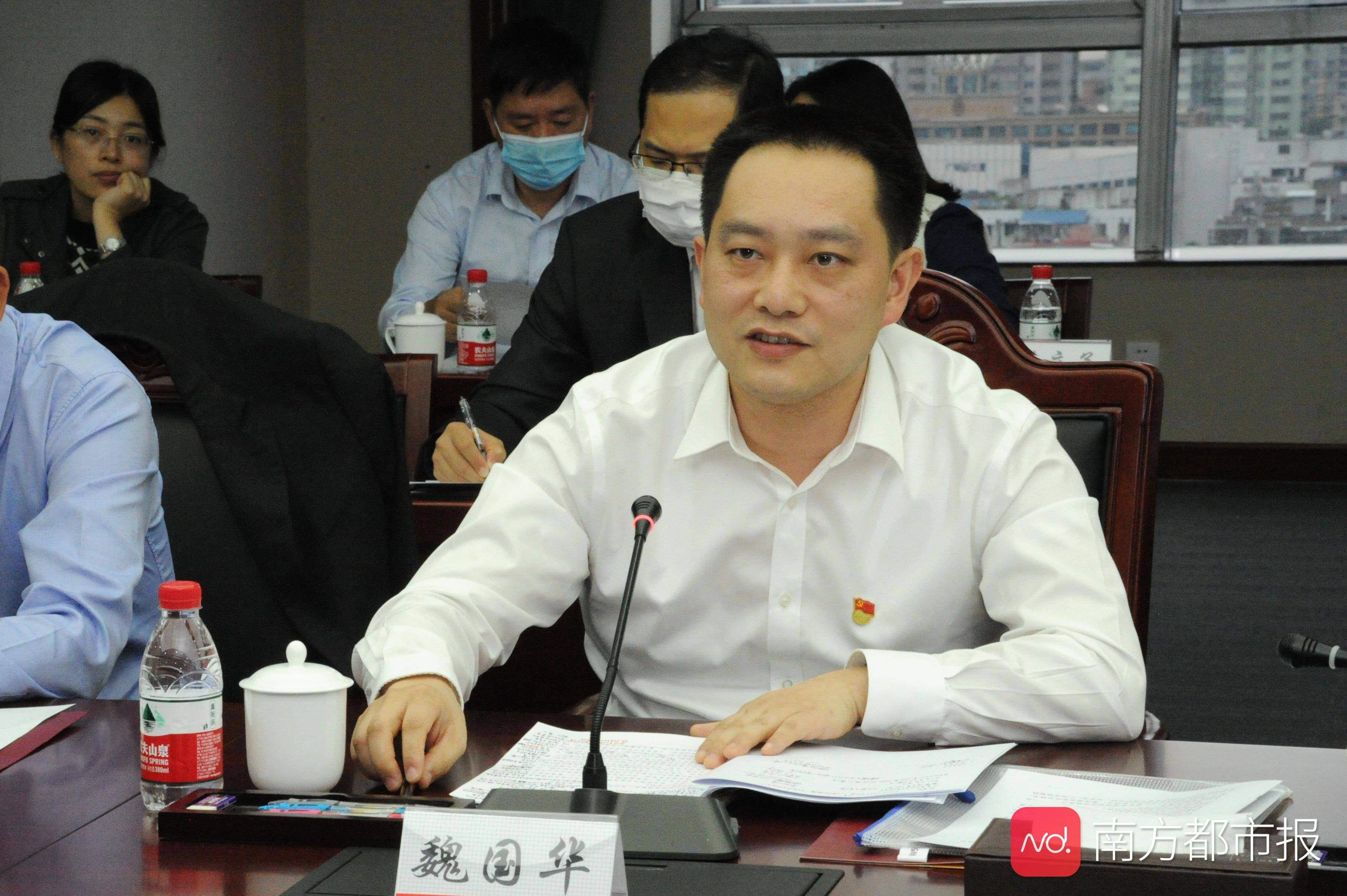 通讯员供图广州市委统战部副部长,市工商联党组书记魏国华对广州检察