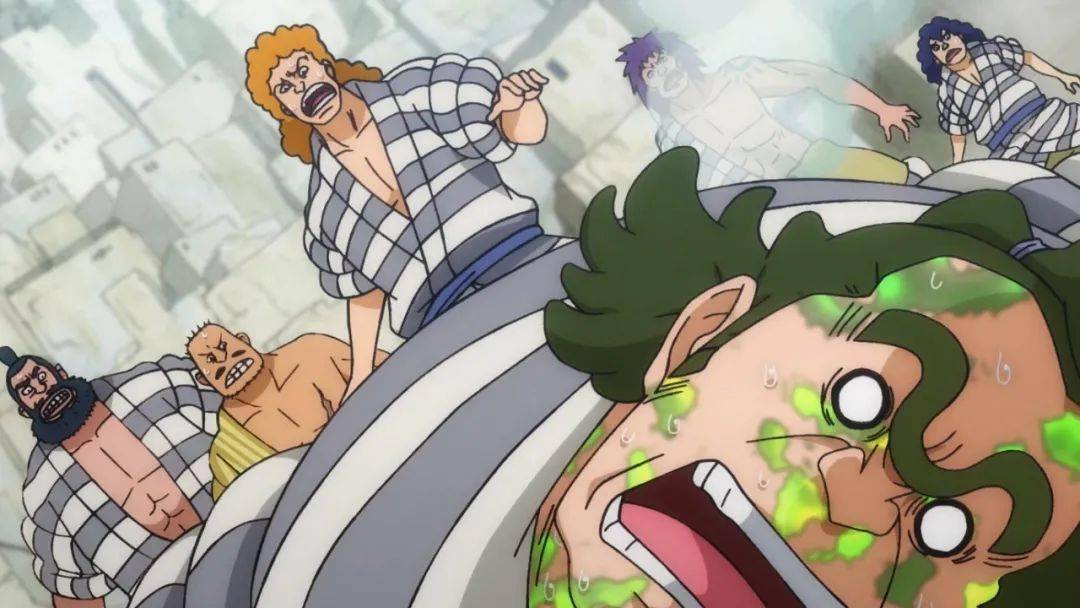 海贼王动画947集大妈被绑成粽子运往鬼岛