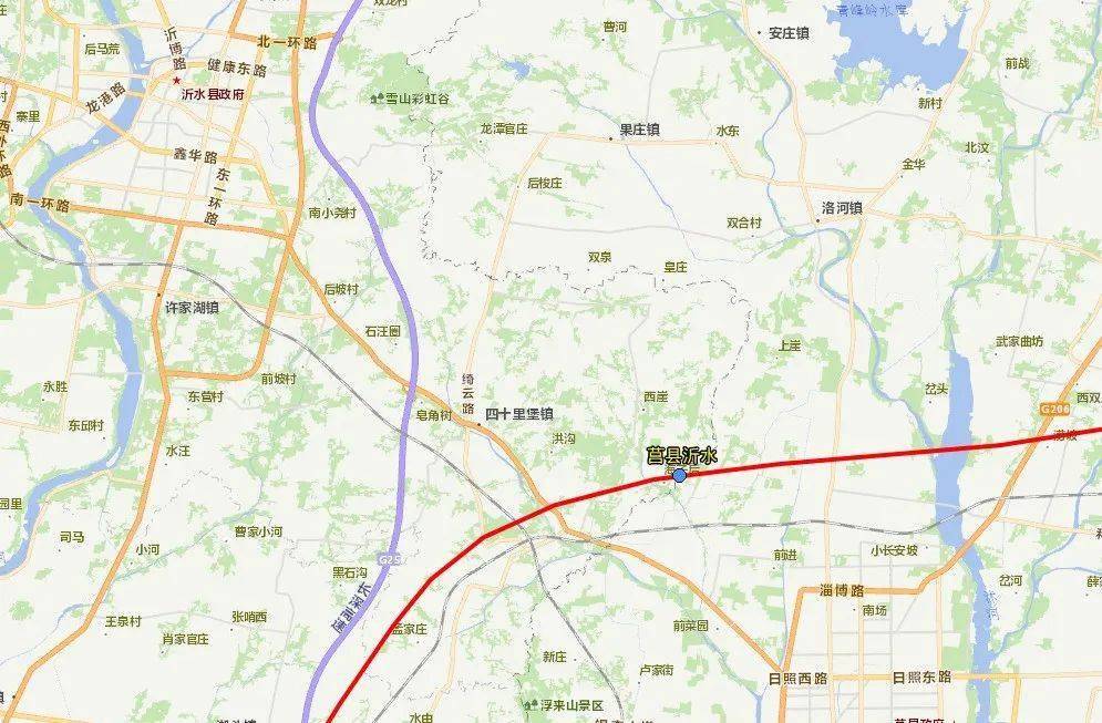 最新消息新建安丘站諸城西站位置公佈京滬二通道濰坊設3站