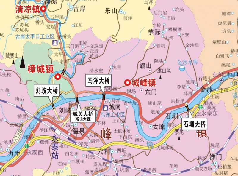 马洋大桥明起封闭施工将新建双向四车道大桥