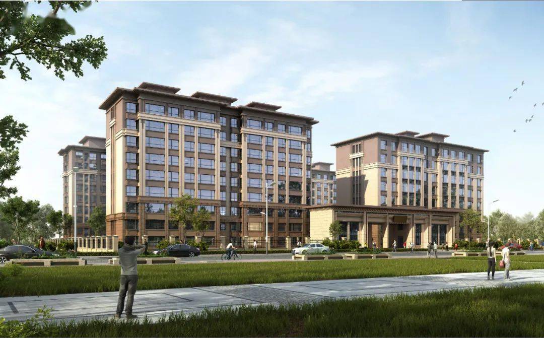 平遥城东将新建一处住宅小区效果图出来啦
