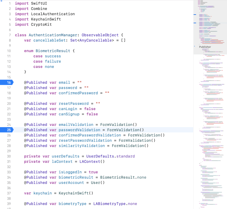 Xcode Tips 011:minimap 显示所有信息列表_代码