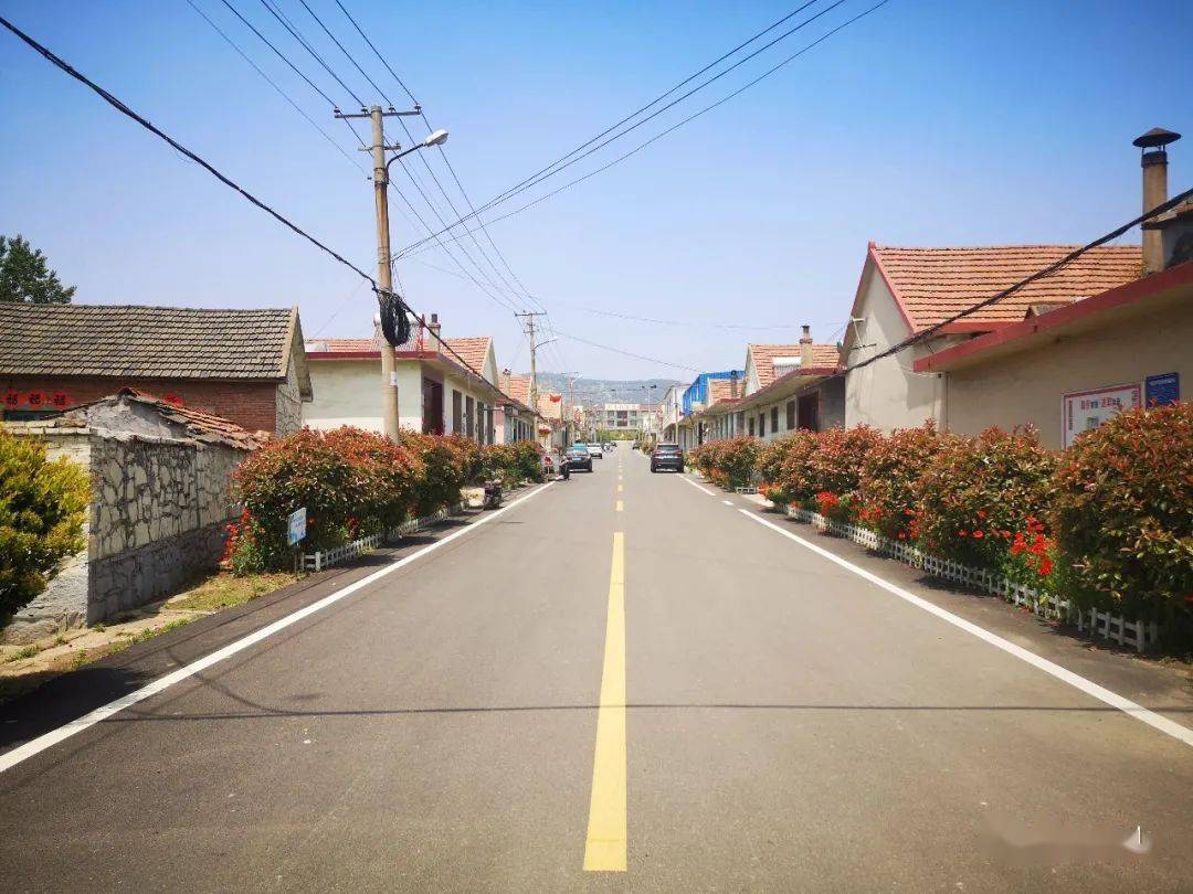 创城进行时岚山区虎山镇13个3民生共享条条道路通民心