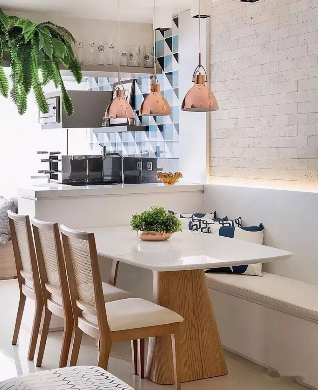 26款美观实用的餐厅卡座装修案例