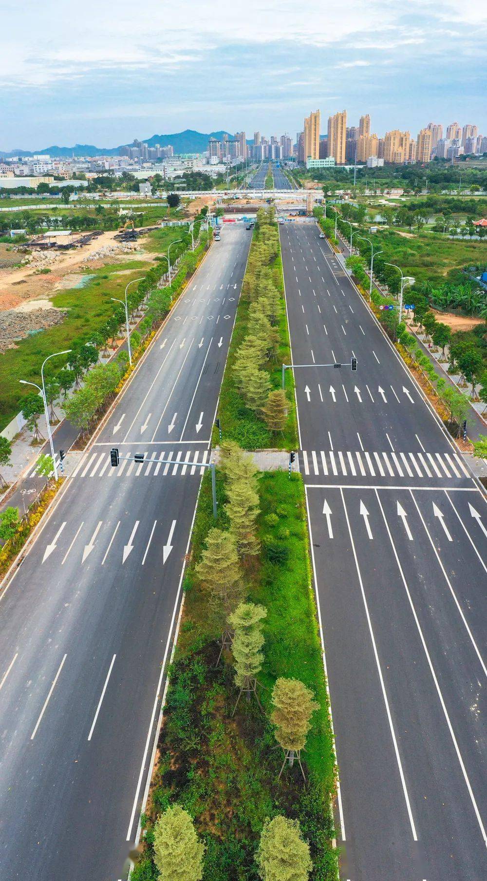 两个月后!北环城路龙文段将全线通车.