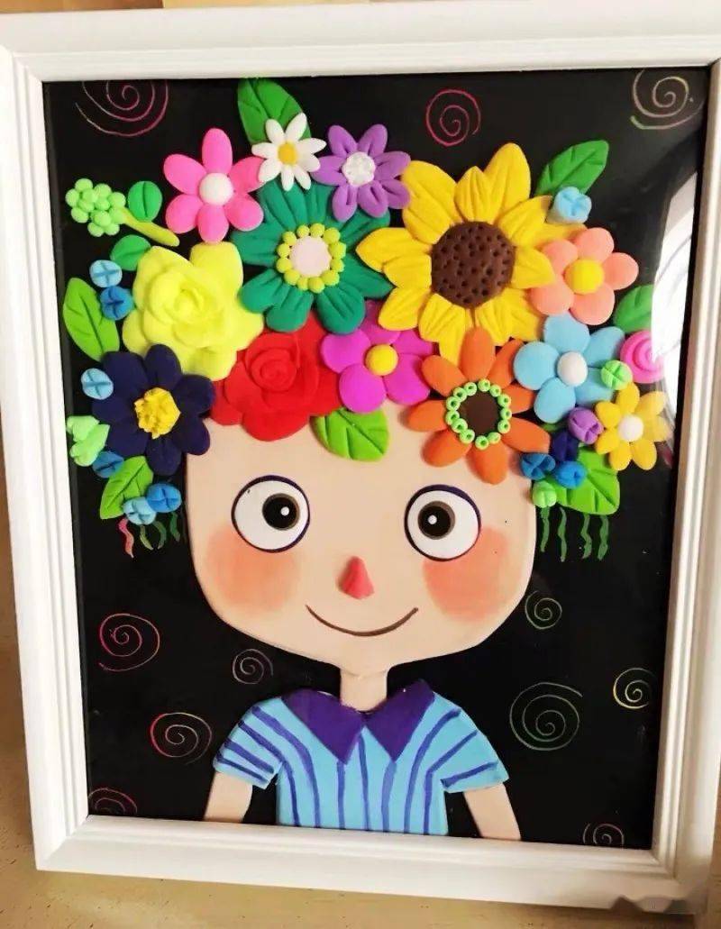 粘土篇超萌有创意54张粘土手工作品不看你绝对后悔