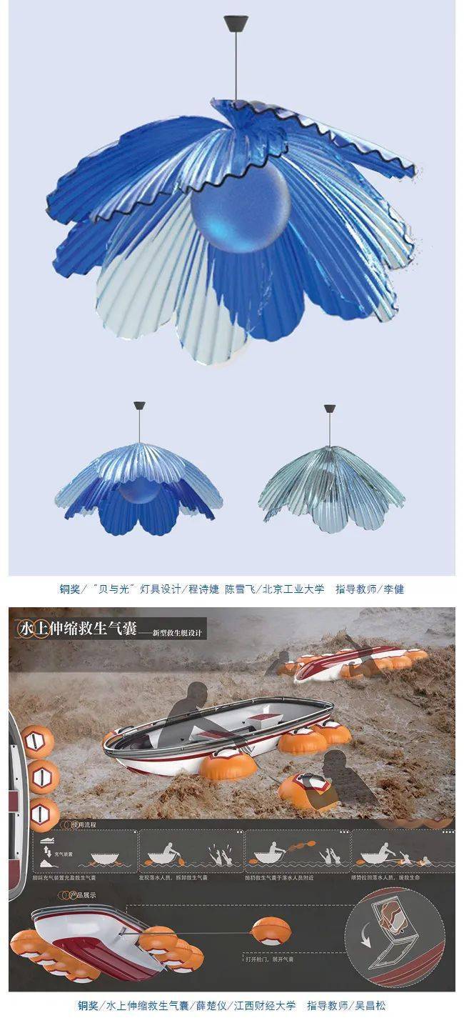 揭晓 | 全国大中学生第九届海洋文化创意设计大赛  产品设计获奖作品