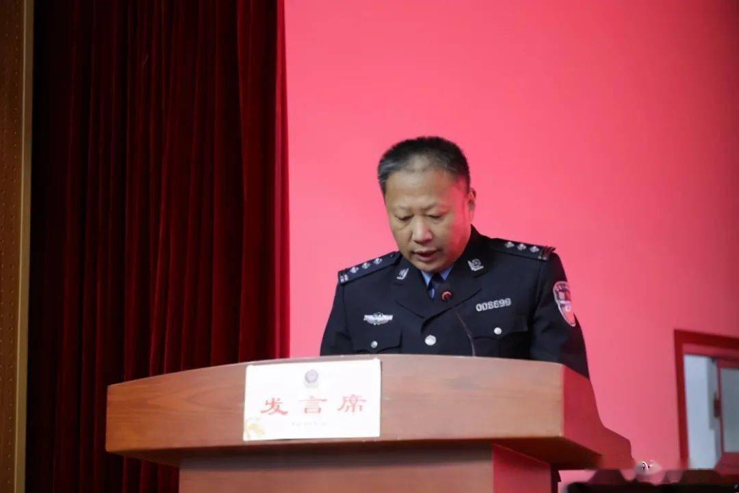 治安大队大队长张永奇,刑侦大队大队长靳新峰,禁毒大队大队长雷习康