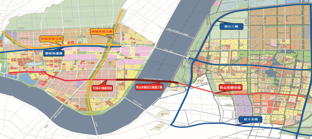 城西到大江东只要40分钟杭州市中心这段快速路建设迎来新进展