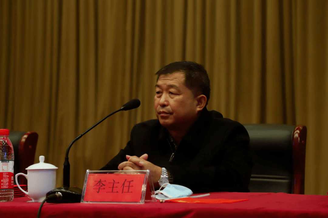 栾城教育局李富强主任首先对国家开放大学河北分部栾城校区中传教育办